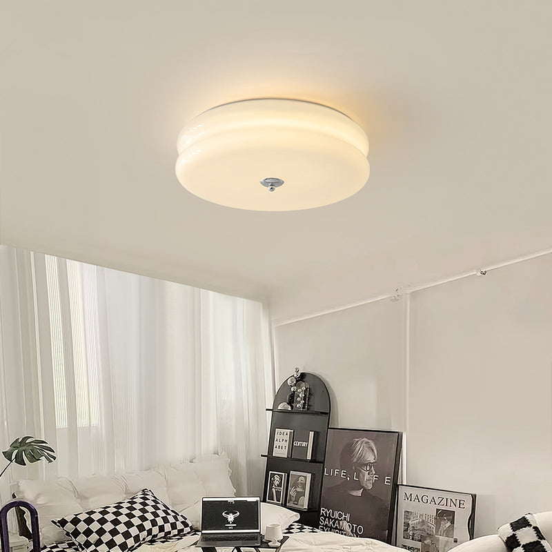 Vintage Art Deco Ceiling Light – Geometric Elegance with Integrated LED