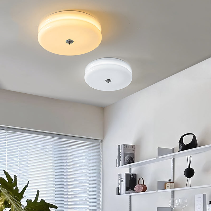 Vintage Art Deco Ceiling Light – Geometric Elegance with Integrated LED