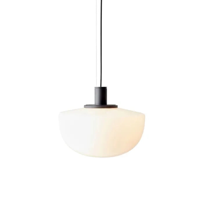 Modern Glass Globe Pendant Light – Elegant Metal & Glass Design for Dining & Kitchen