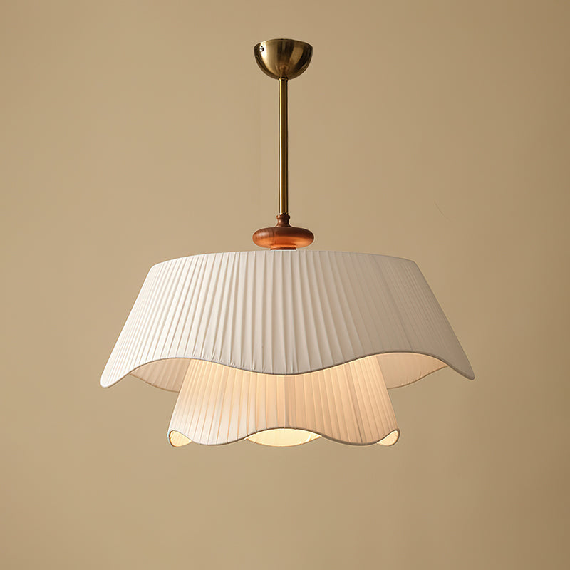 Bellevue Modern Pendant Light – Elegant Metal, Glass & Wood Design