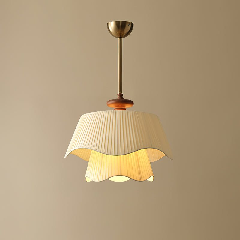 Bellevue Modern Pendant Light – Elegant Metal, Glass & Wood Design