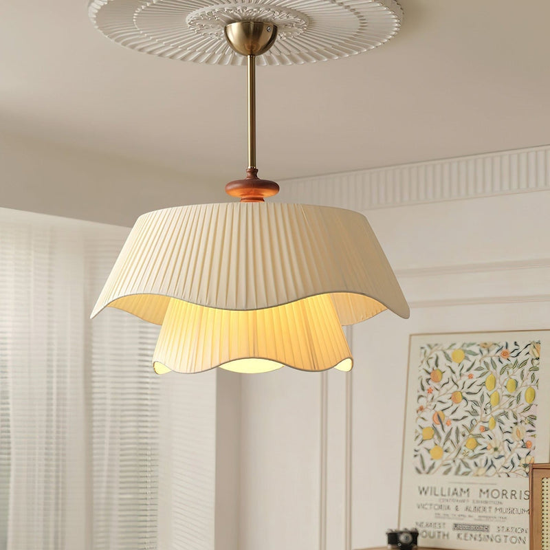 Bellevue Modern Pendant Light – Elegant Metal, Glass & Wood Design