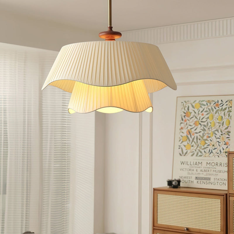 Bellevue Modern Pendant Light – Elegant Metal, Glass & Wood Design