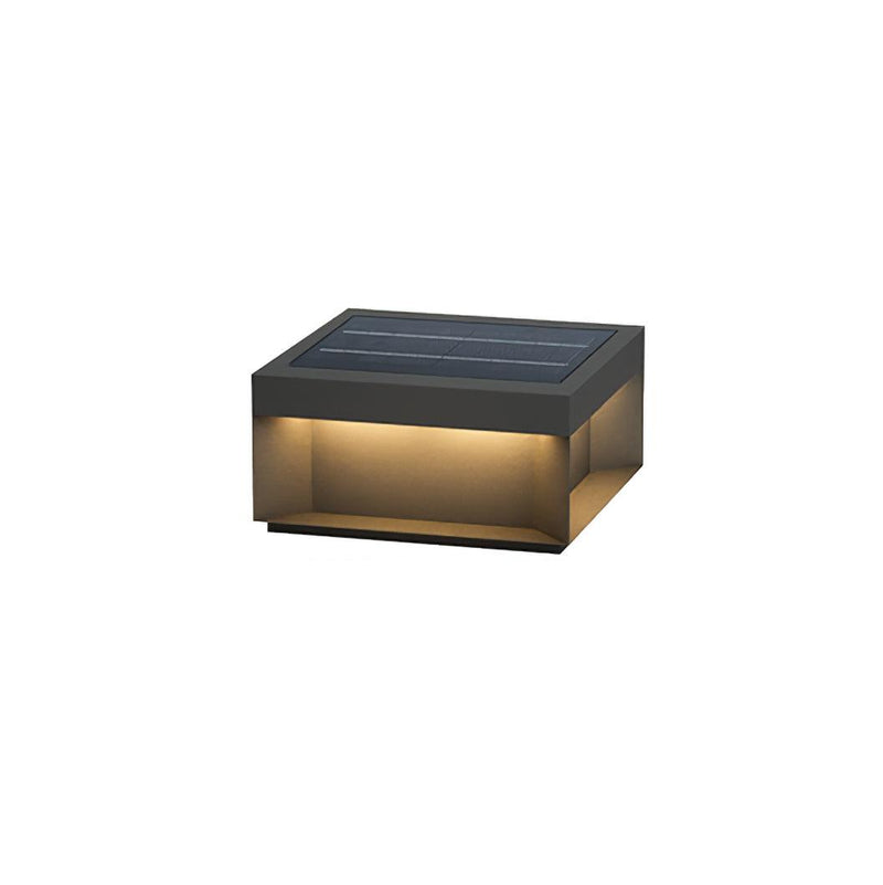TSolar Outdoor Column Light – Weatherproof LED Garden Lighting