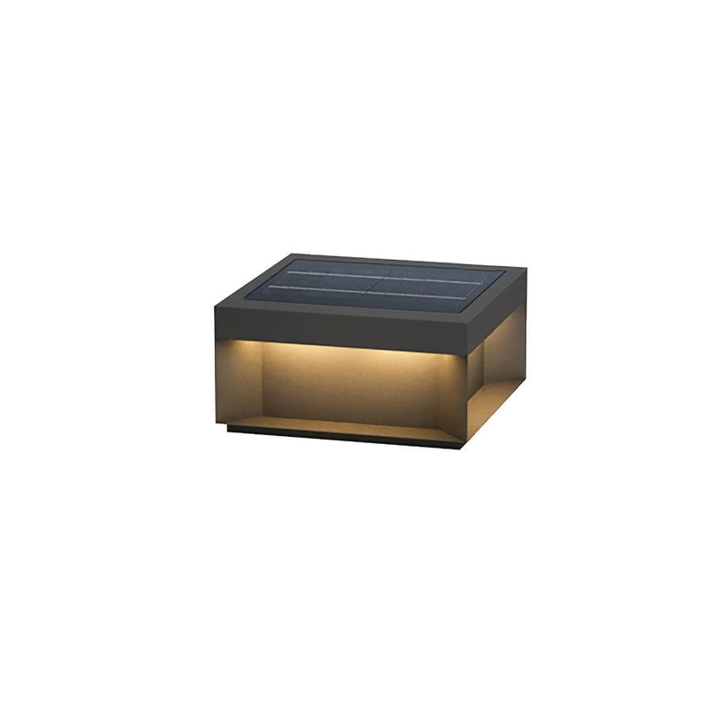 TSolar Outdoor Column Light – Weatherproof LED Garden Lighting