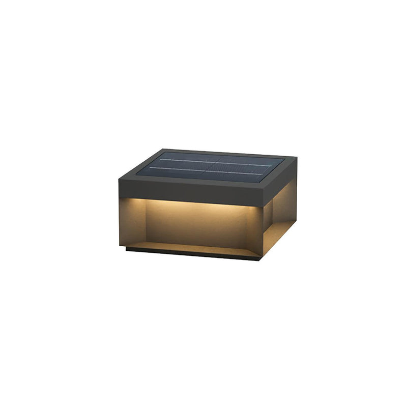 TSolar Outdoor Column Light – Weatherproof LED Garden Lighting