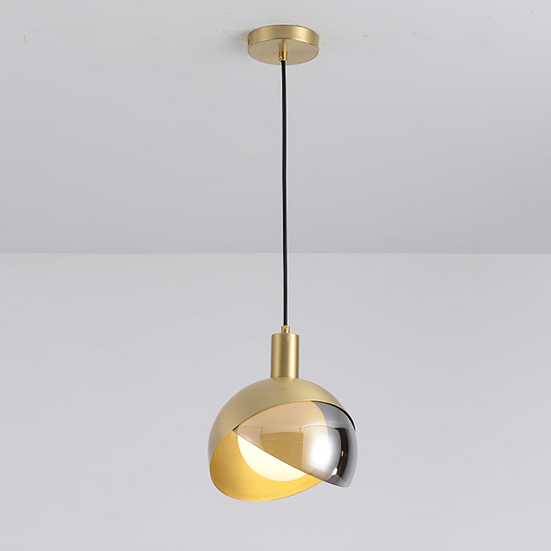 Modern Minimalist Pendant Light – Urban Metal & Glass Design