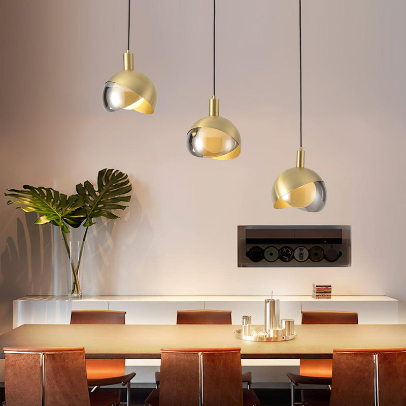 Modern Minimalist Pendant Light – Urban Metal & Glass Design
