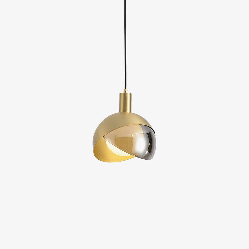 Modern Minimalist Pendant Light – Urban Metal & Glass Design