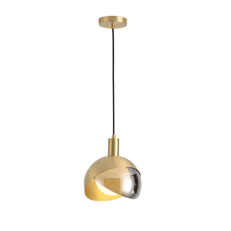 Modern Minimalist Pendant Light – Urban Metal & Glass Design