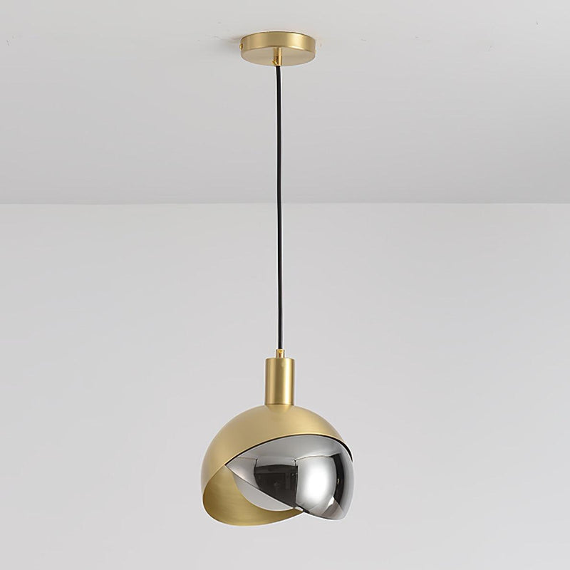 Modern Minimalist Pendant Light – Urban Metal & Glass Design