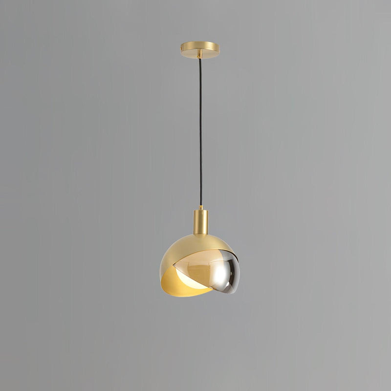 Modern Minimalist Pendant Light – Urban Metal & Glass Design