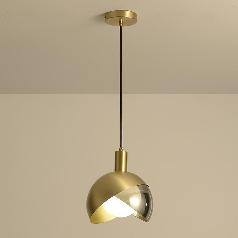 Modern Minimalist Pendant Light – Urban Metal & Glass Design