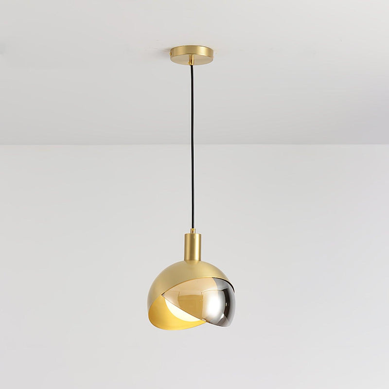 Modern Minimalist Pendant Light – Urban Metal & Glass Design