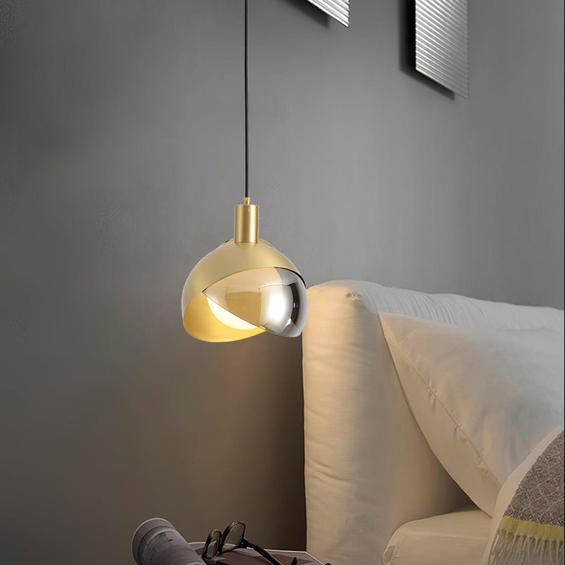 Modern Minimalist Pendant Light – Urban Metal & Glass Design