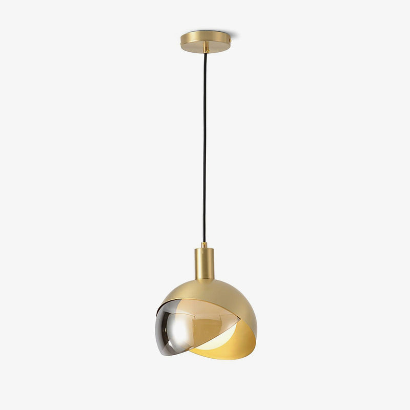 Modern Minimalist Pendant Light – Urban Metal & Glass Design