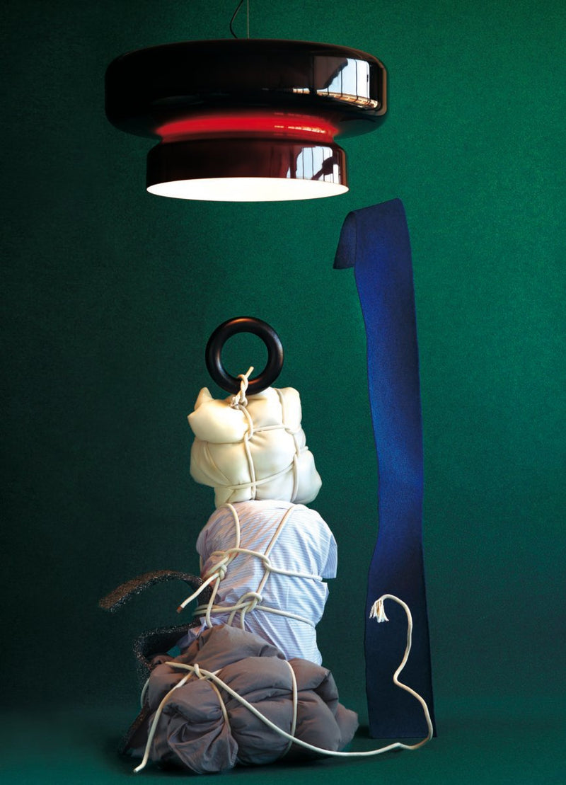 Bohemia Blown Glass Pendant Light – Organic Design with Integrated LED