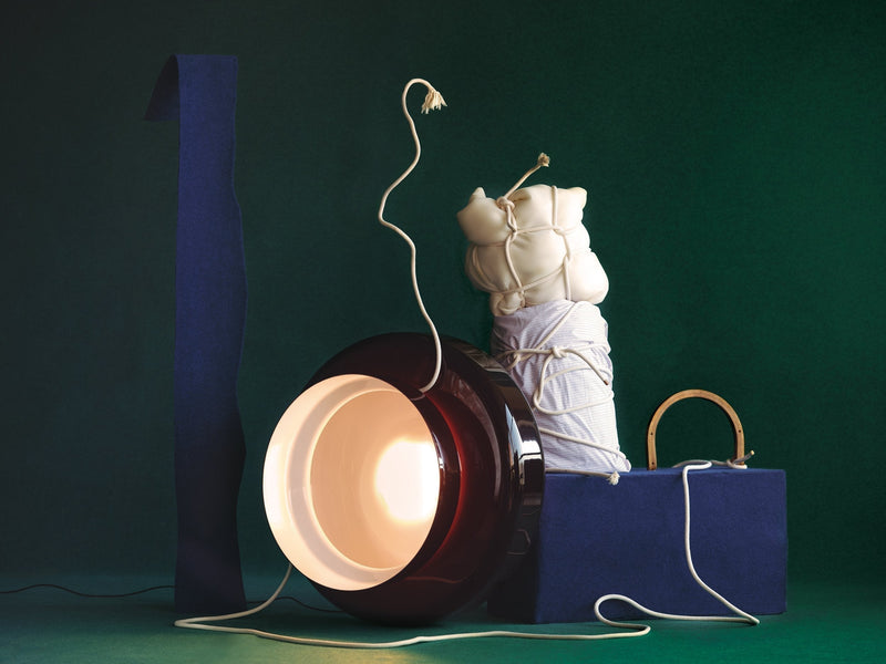 Bohemia Blown Glass Pendant Light – Organic Design with Integrated LED