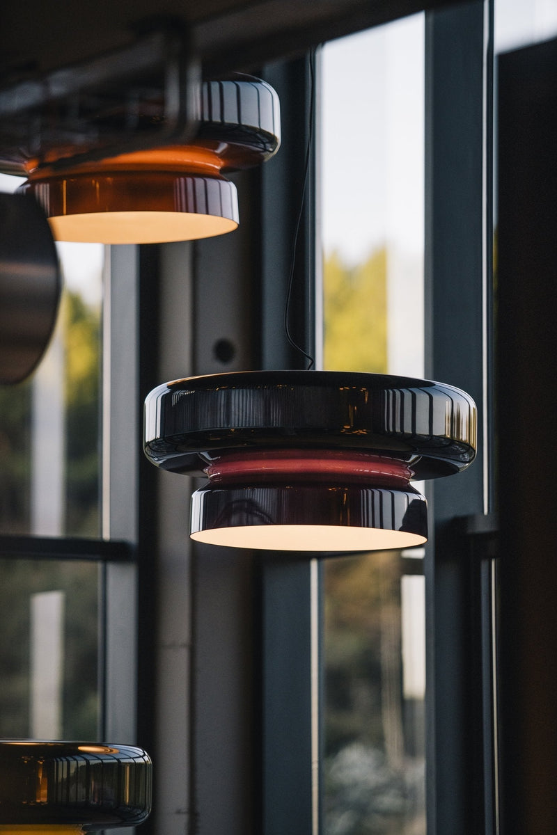 Bohemia Blown Glass Pendant Light – Organic Design with Integrated LED