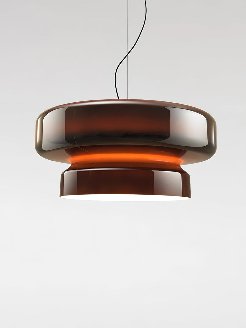 Bohemia Blown Glass Pendant Light – Organic Design with Integrated LED