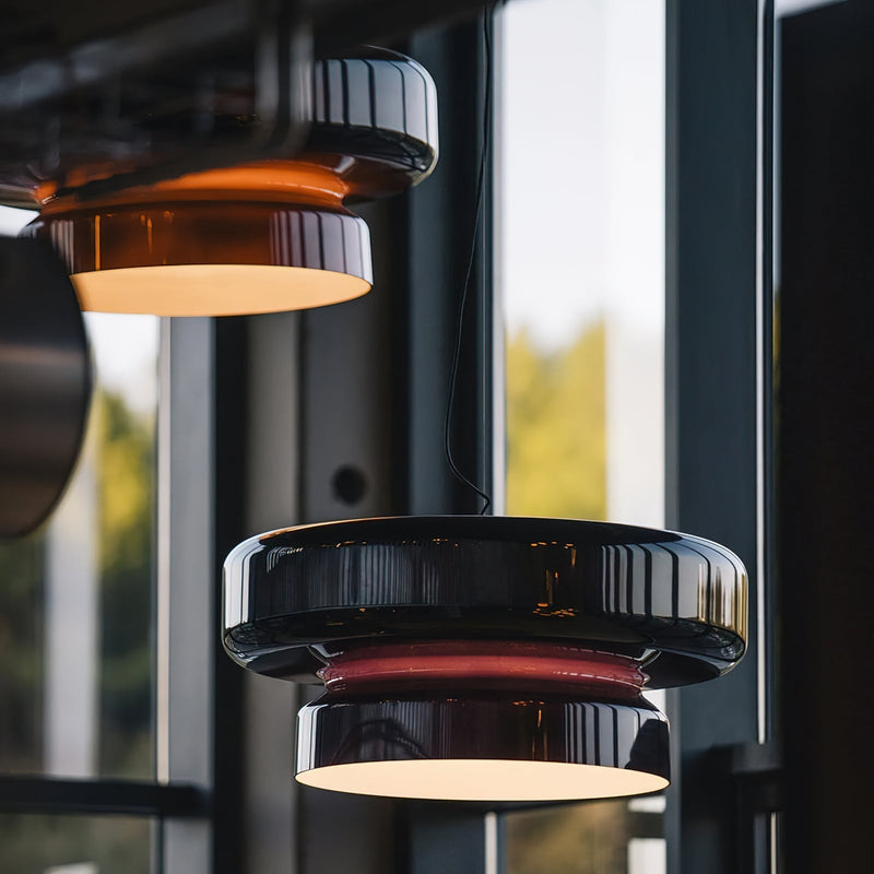 Bohemia Blown Glass Pendant Light – Organic Design with Integrated LED