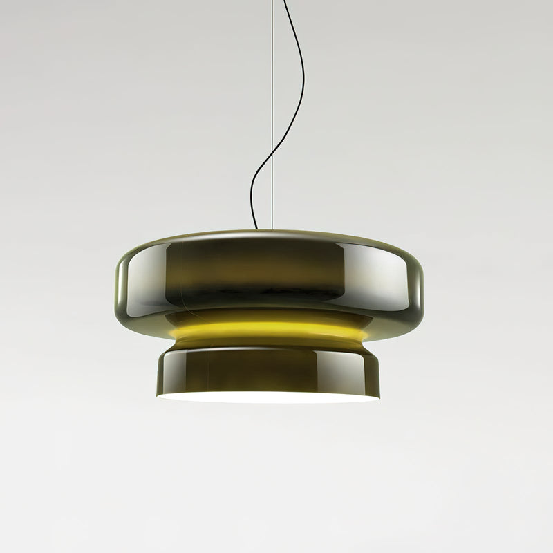 Bohemia Blown Glass Pendant Light – Organic Design with Integrated LED