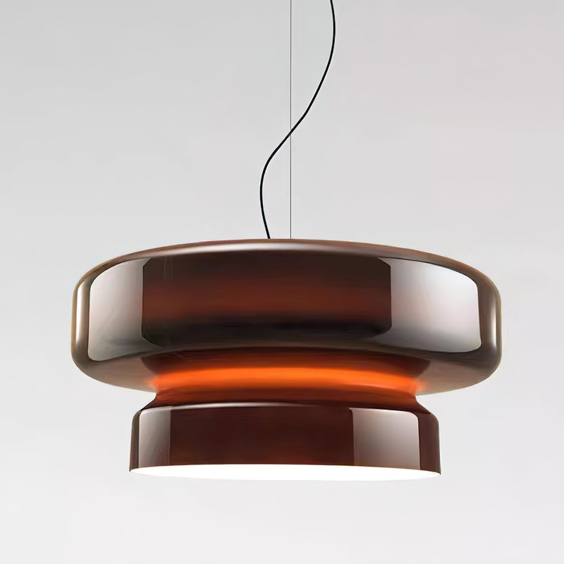 Bohemia Blown Glass Pendant Light – Organic Design with Integrated LED