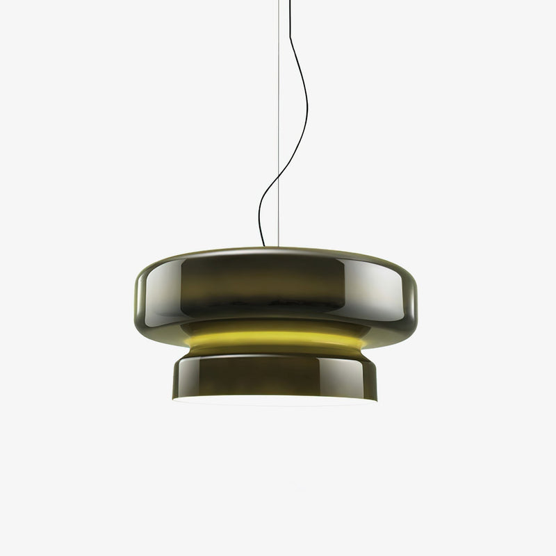 Bohemia Blown Glass Pendant Light – Organic Design with Integrated LED