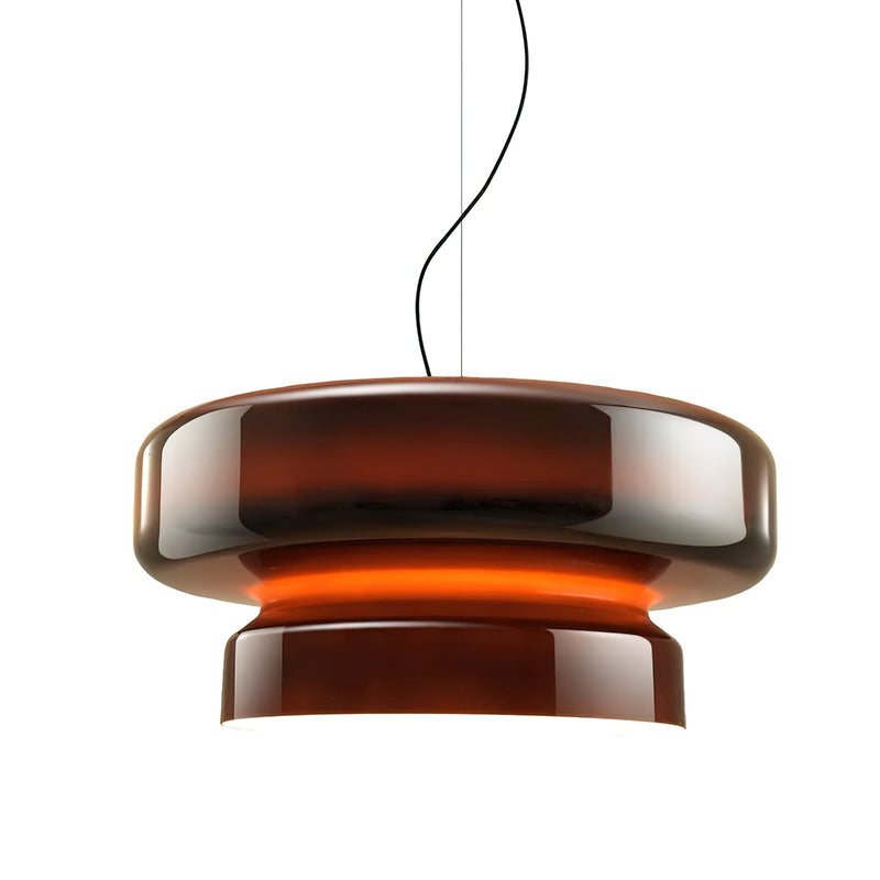 Bohemia Blown Glass Pendant Light – Organic Design with Integrated LED