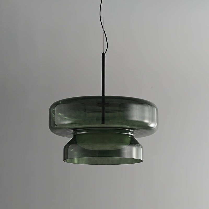 Bohemia Blown Glass Pendant Light – Organic Design with Integrated LED