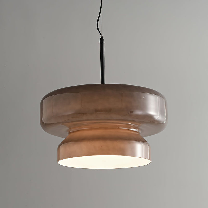 Bohemia Blown Glass Pendant Light – Organic Design with Integrated LED