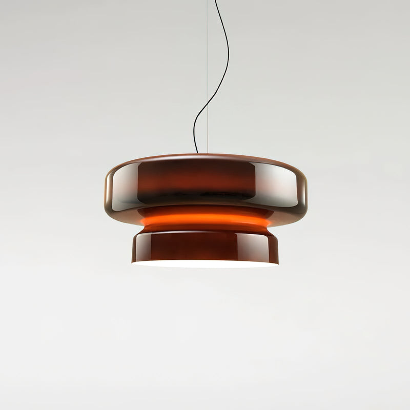 Bohemia Blown Glass Pendant Light – Organic Design with Integrated LED