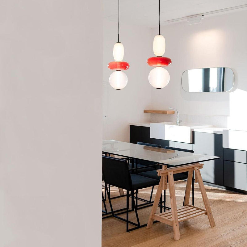 Candy Glass LED Pendant Light – Modern & Colorful Design