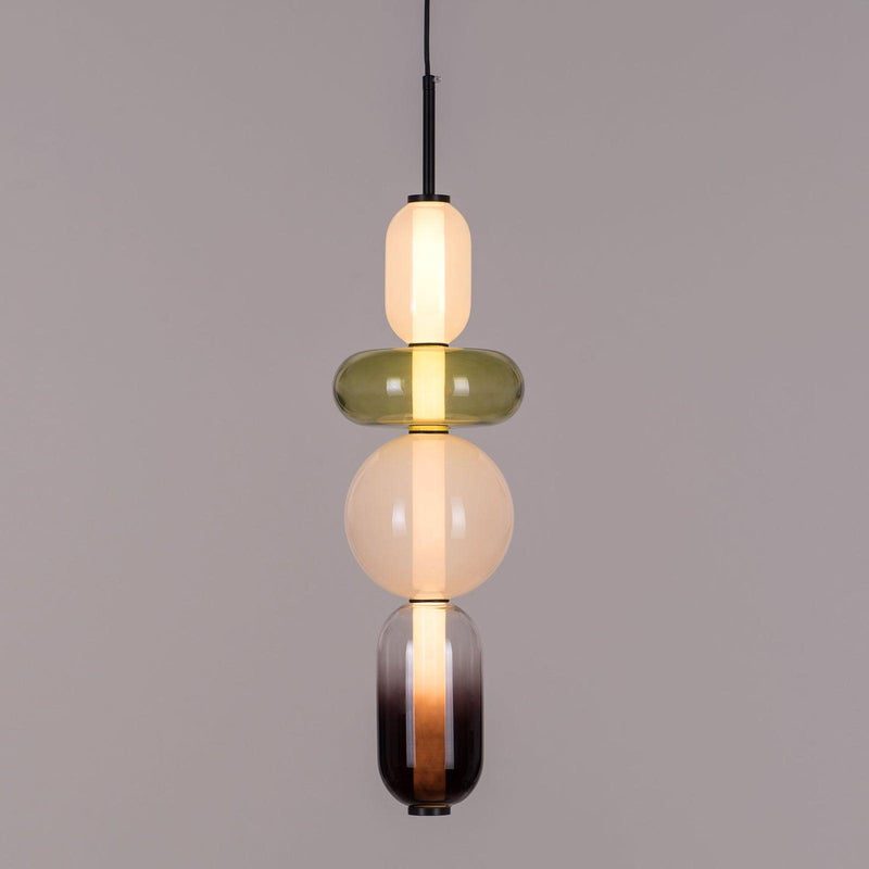 Candy Glass LED Pendant Light – Modern & Colorful Design