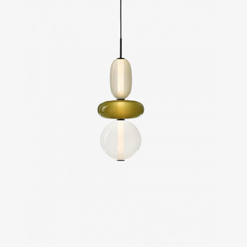 Candy Glass LED Pendant Light – Modern & Colorful Design
