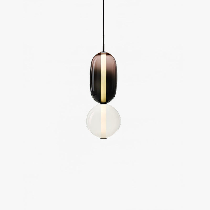 Candy Glass LED Pendant Light – Modern & Colorful Design