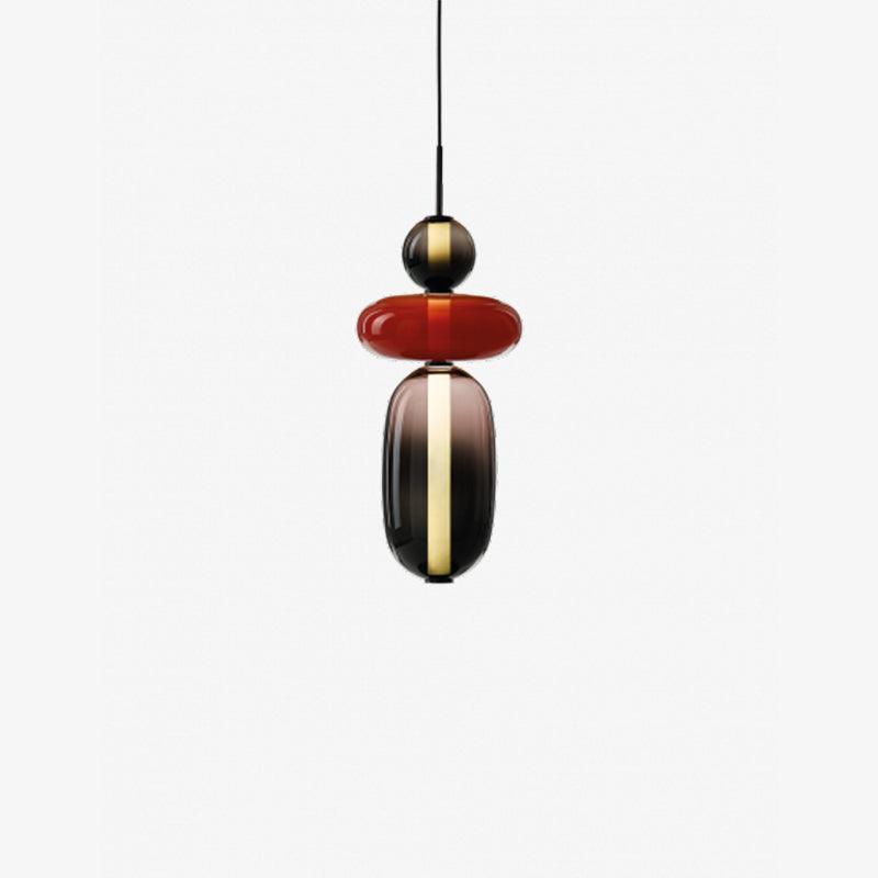 Candy Glass LED Pendant Light – Modern & Colorful Design