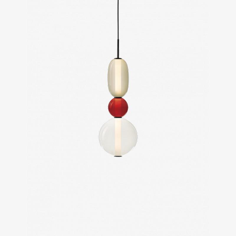 Candy Glass LED Pendant Light – Modern & Colorful Design