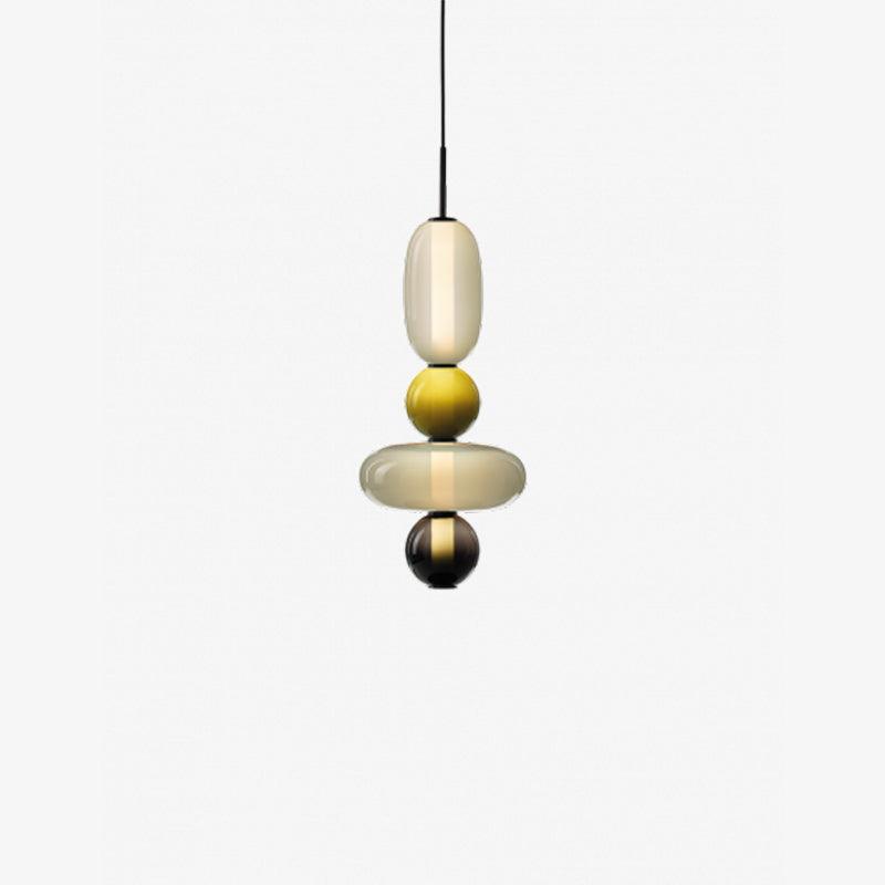 Candy Glass LED Pendant Light – Modern & Colorful Design