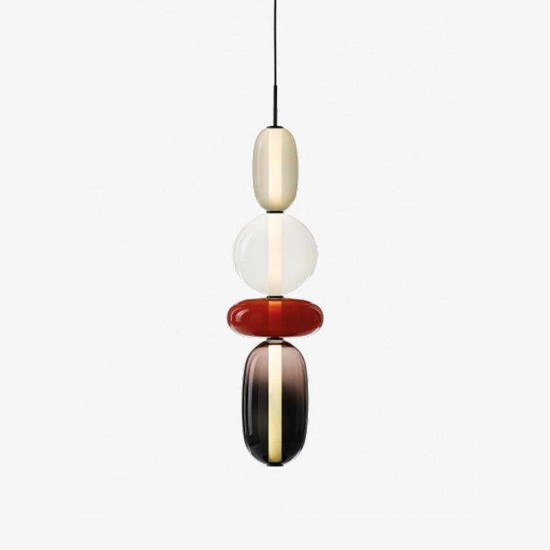 Candy Glass LED Pendant Light – Modern & Colorful Design