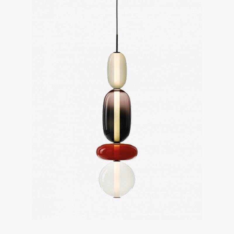 Candy Glass LED Pendant Light – Modern & Colorful Design