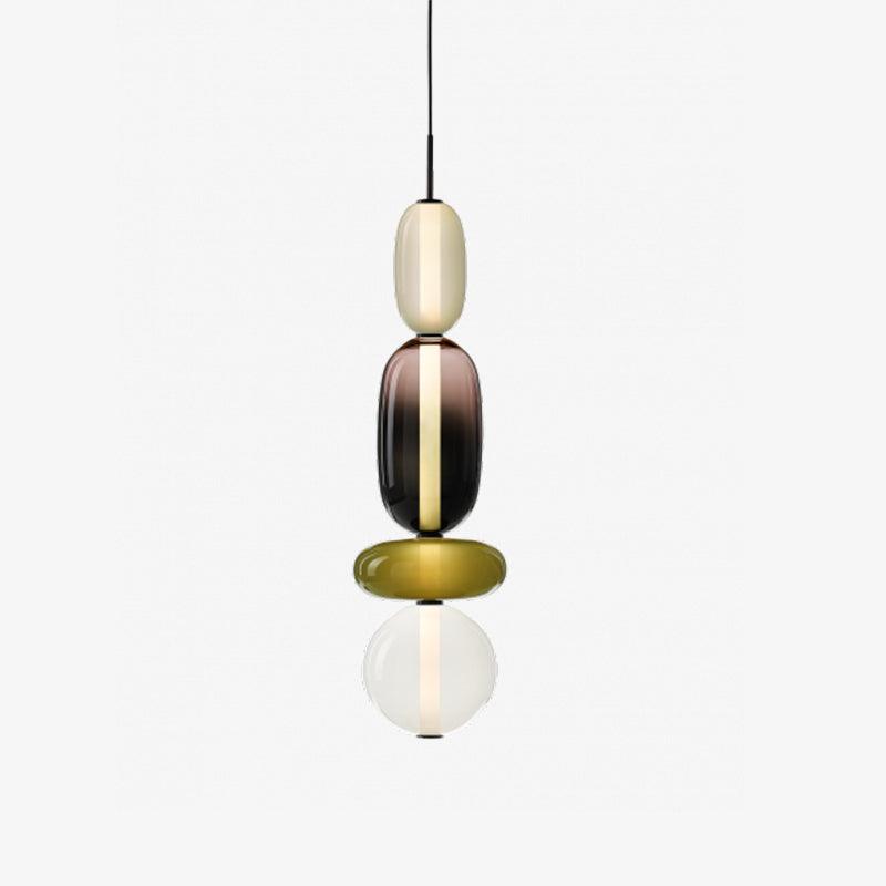 Candy Glass LED Pendant Light – Modern & Colorful Design