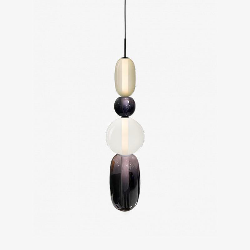 Candy Glass LED Pendant Light – Modern & Colorful Design