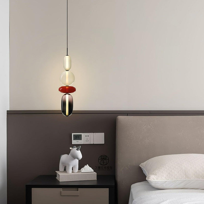 Candy Glass LED Pendant Light – Modern & Colorful Design