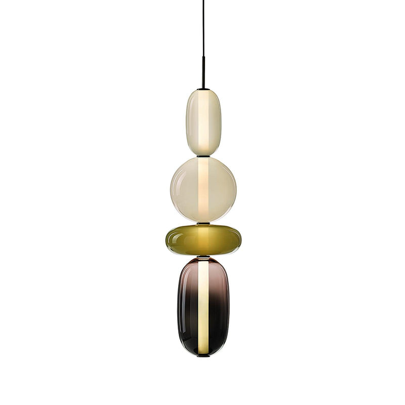 Candy Glass LED Pendant Light – Modern & Colorful Design