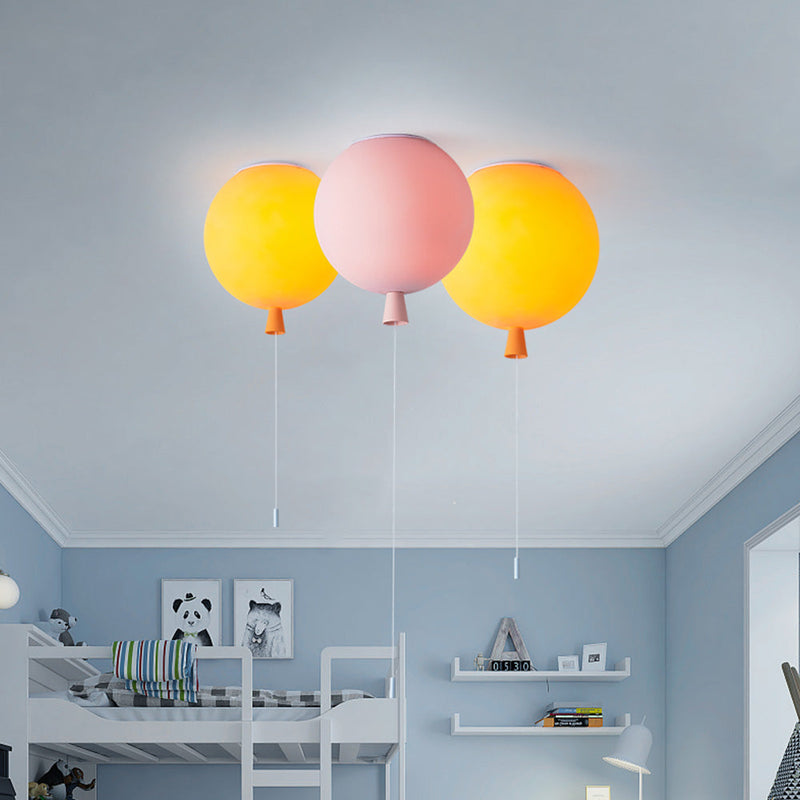 SkyGlow Elegant Balloon-Shaped LED Ceiling Light – Modern & Playful Design