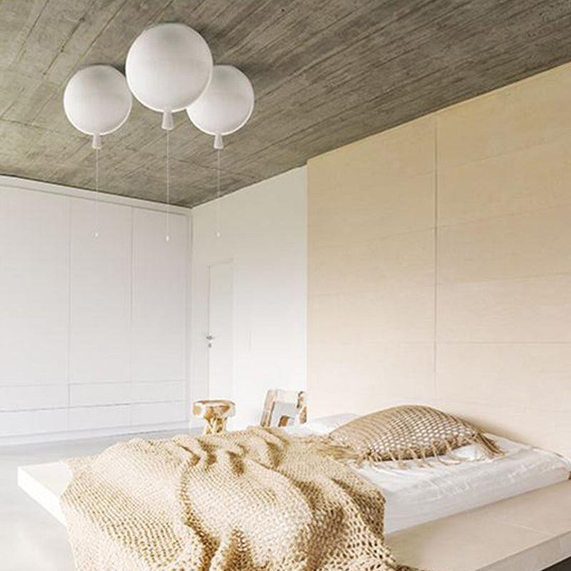SkyGlow Elegant Balloon-Shaped LED Ceiling Light – Modern & Playful Design