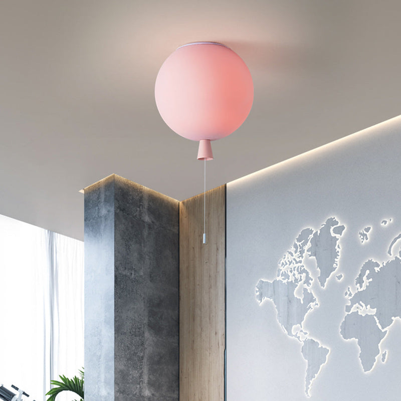SkyGlow Elegant Balloon-Shaped LED Ceiling Light – Modern & Playful Design