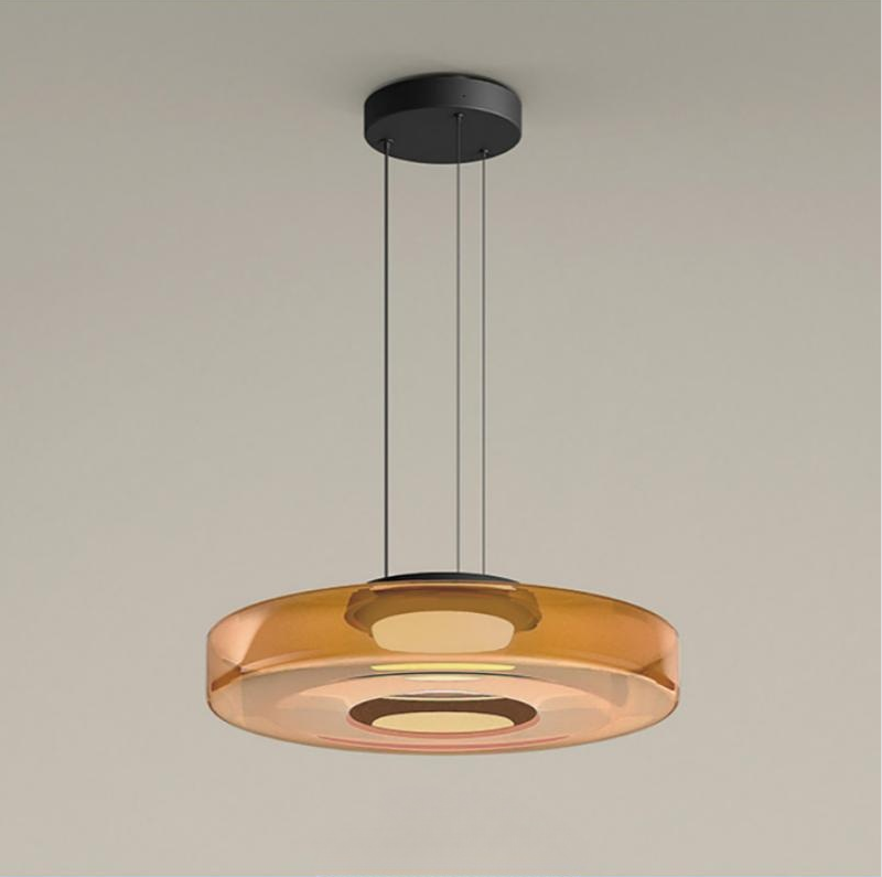 Glass Moon Pendant Light – Elegant & Modular Interior Lighting