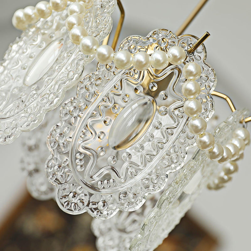 Floral Glass Pendant Light – Elegant & Nature-Inspired LED Design